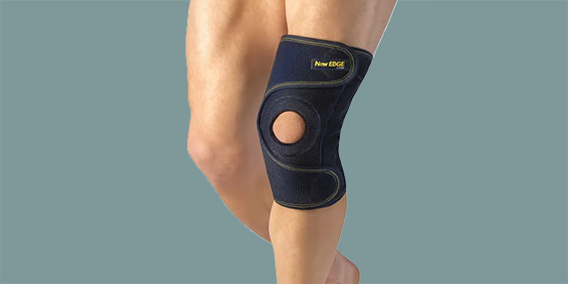 Adjutable Elastic Knee Brace With Hole